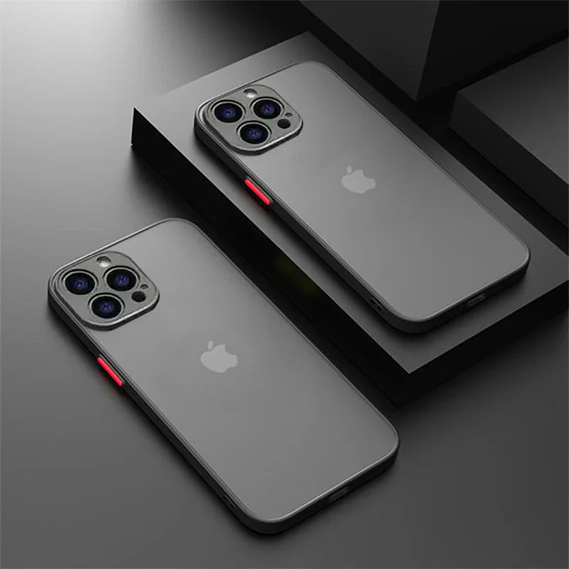 Universal iPhone Case - Compatible with iPhone 11/12/13/14/15/16/17 Pro Max - Shockproof & Slim Protective Cover