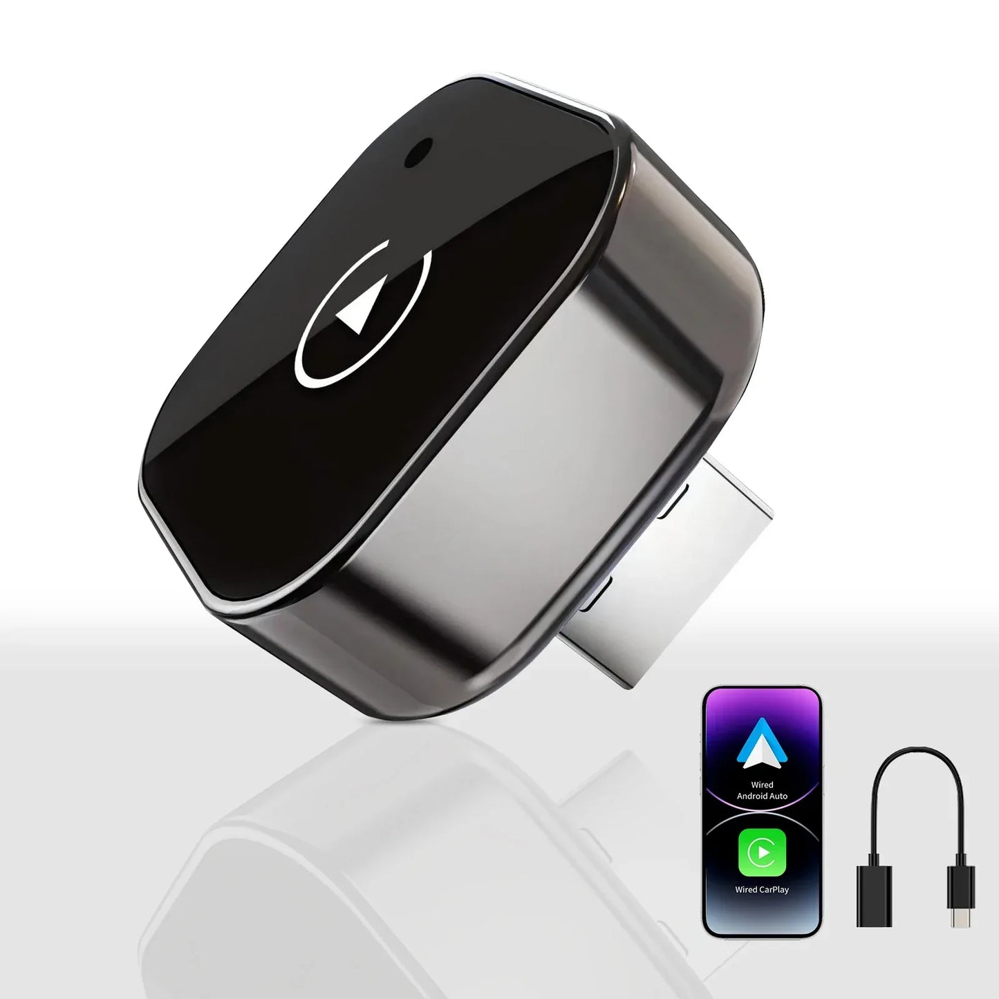 Pionray 2-in-1 Wireless CarPlay & Android Auto Adapter | For 99% of Cars - TrendiMarkt