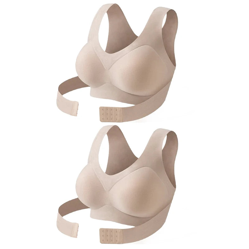 Front-Close Posture Bra with Cross-Back Support πͺ