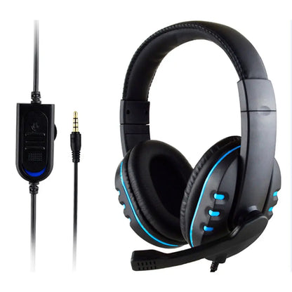Wired Gaming Headset with Microphone for PS4/PC