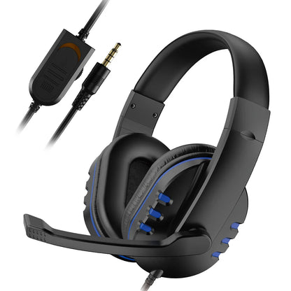 Wired Gaming Headset with Microphone for PS4/PC