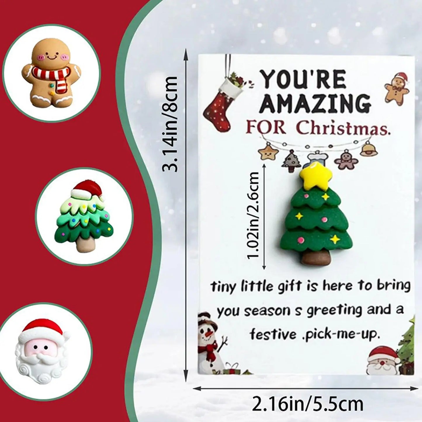 WarmWish™ 10pc Christmas Hug Tokens