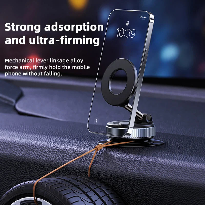 "Magnetic Phone Holder K007 - 3-Axis Rotation, Convenient & Versatile!"