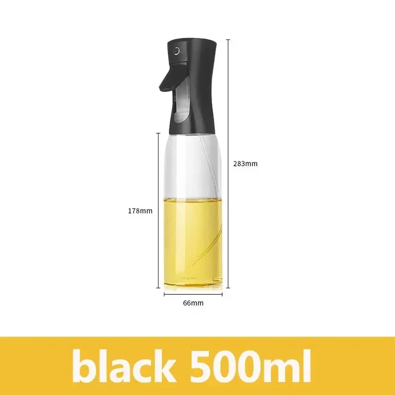 Woobrice Oil Spray Bottle 200/300/500ml - Eco-Friendly Cooking Sprayer for BBQ Baking Kitchen