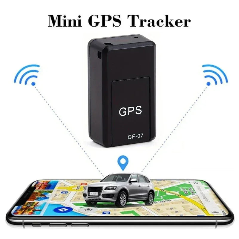 Magnetic GPS Tracker - Mini Portable Car Tracking Device with Strong Magnetic Mount & SOS Alarm - TrendiMarkt