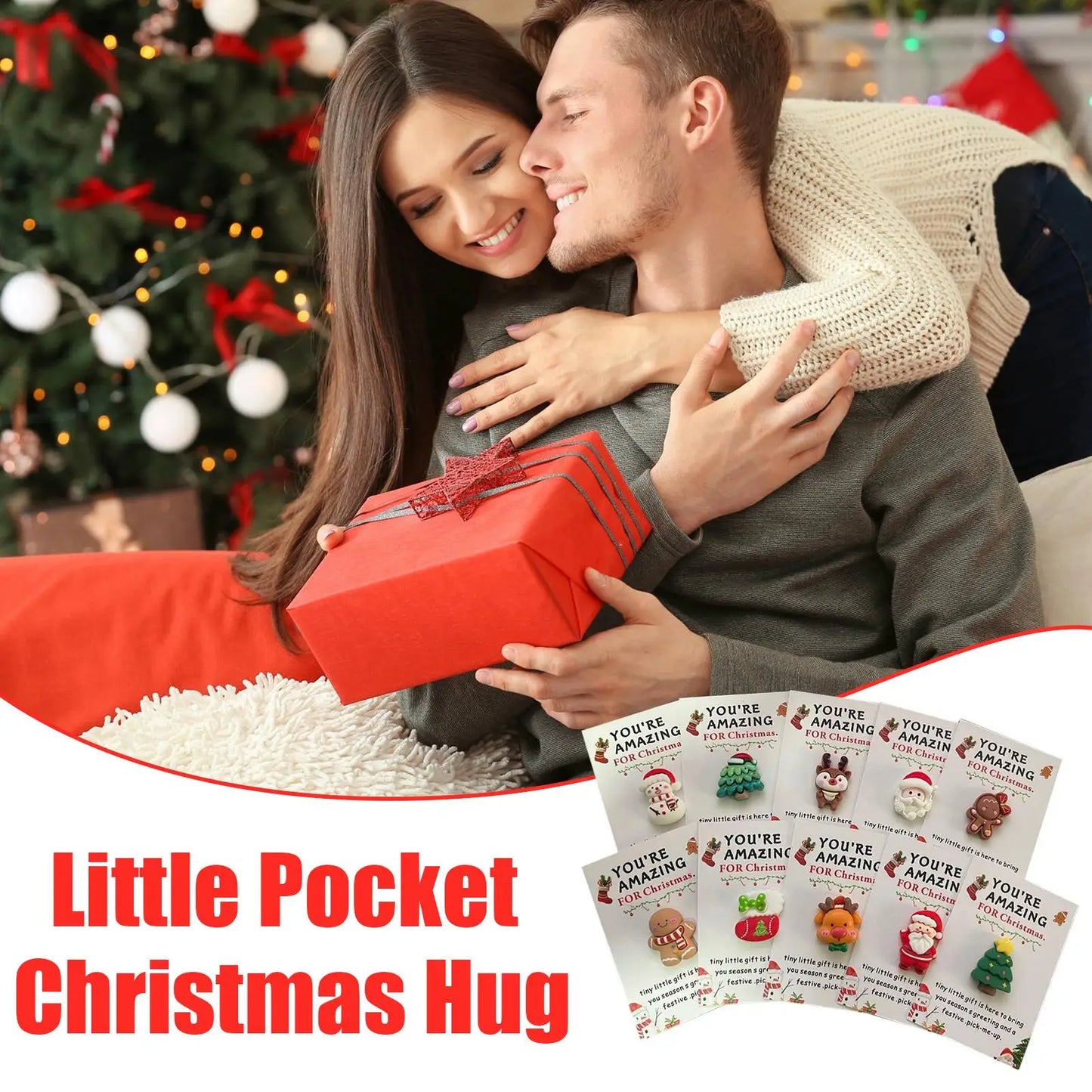 WarmWish™ 10pc Christmas Hug Tokens