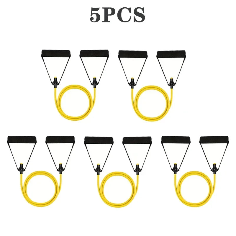 Resistance Bands With Handles, Exercise Bands For Men/Women, Strength Training Equipment At Home