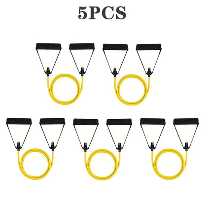 Resistance Bands With Handles, Exercise Bands For Men/Women, Strength Training Equipment At Home