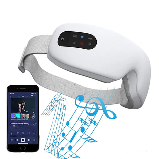 EyeZen™ Heated Music Massager 👁️🎶 - TrendiMarkt