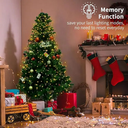 TwinkleFall™ Waterproof Holiday Light Ring