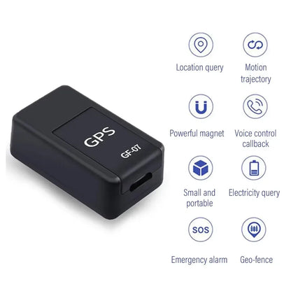 Magnetic GPS Tracker - Mini Portable Car Tracking Device with Strong Magnetic Mount & SOS Alarm - TrendiMarkt