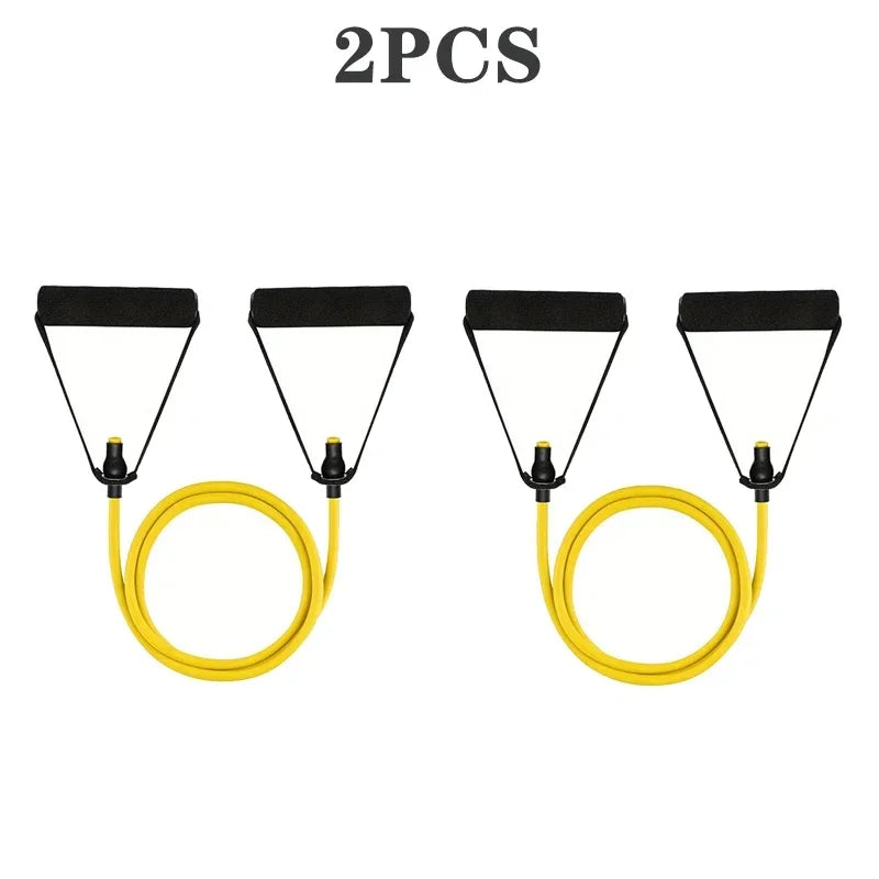 Resistance Bands With Handles, Exercise Bands For Men/Women, Strength Training Equipment At Home