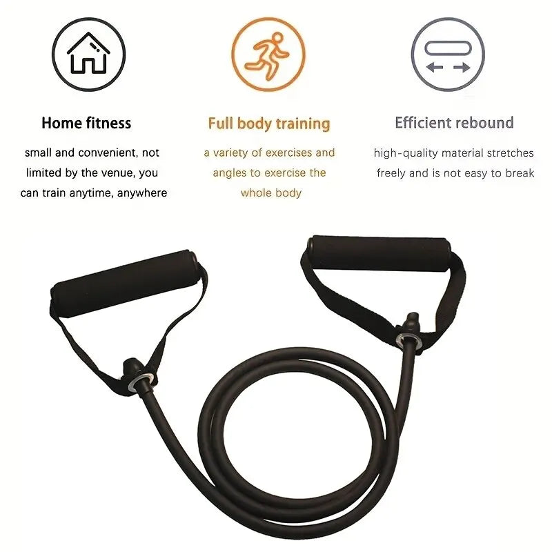 Resistance Bands With Handles, Exercise Bands For Men/Women, Strength Training Equipment At Home