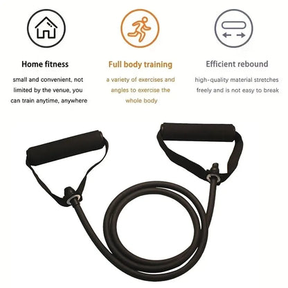 Resistance Bands With Handles, Exercise Bands For Men/Women, Strength Training Equipment At Home