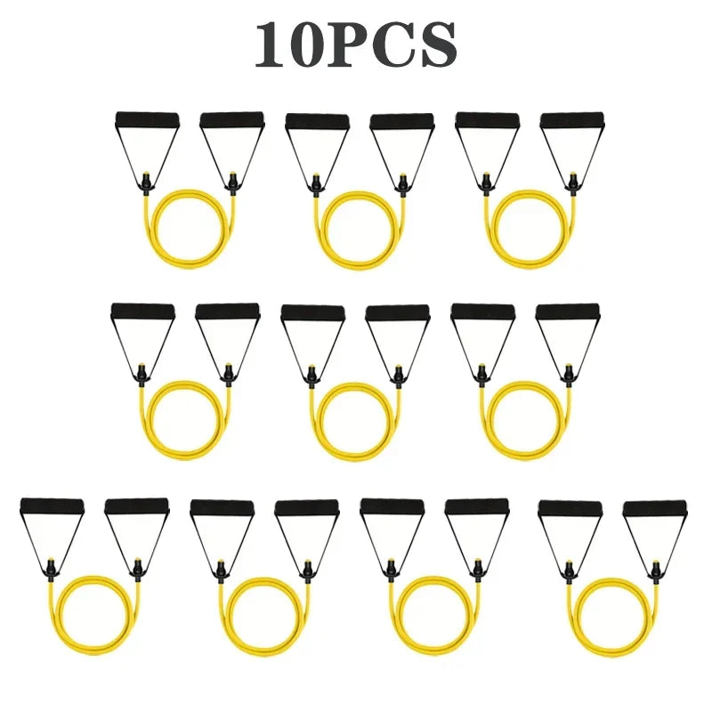 Resistance Bands With Handles, Exercise Bands For Men/Women, Strength Training Equipment At Home