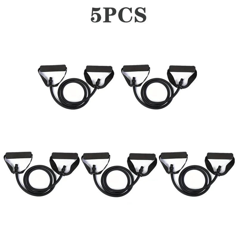 Resistance Bands With Handles, Exercise Bands For Men/Women, Strength Training Equipment At Home