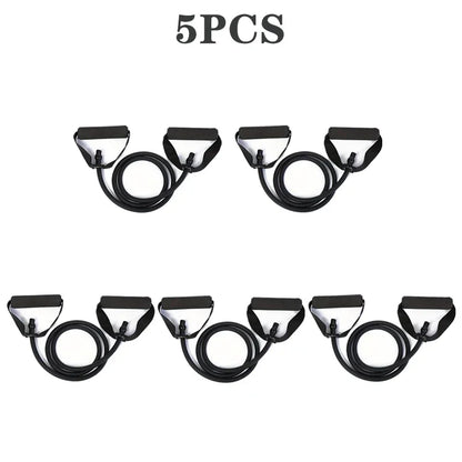 Resistance Bands With Handles, Exercise Bands For Men/Women, Strength Training Equipment At Home