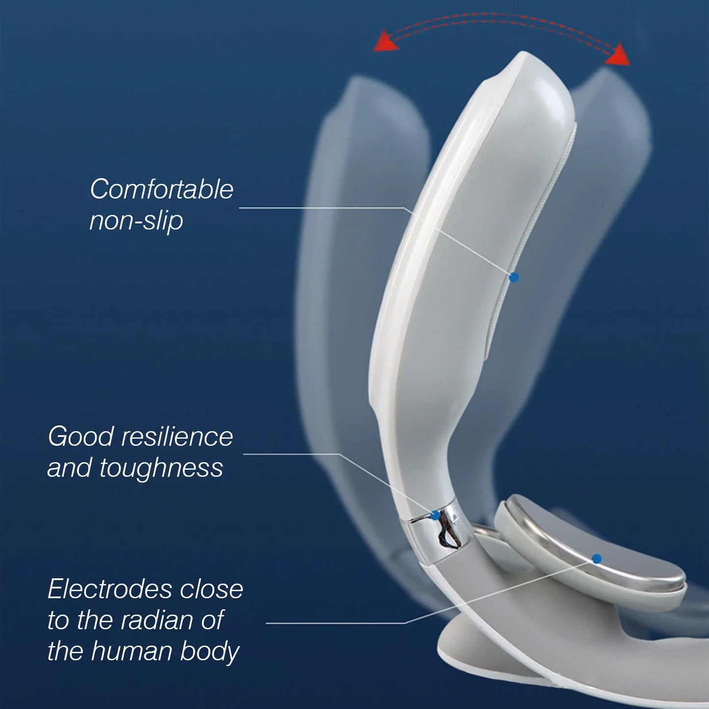 Neck Massage Machine 4 Head And Neck Protection Heating Machines Breathing Light Vibration Hot Compress Cervical Spine Machine