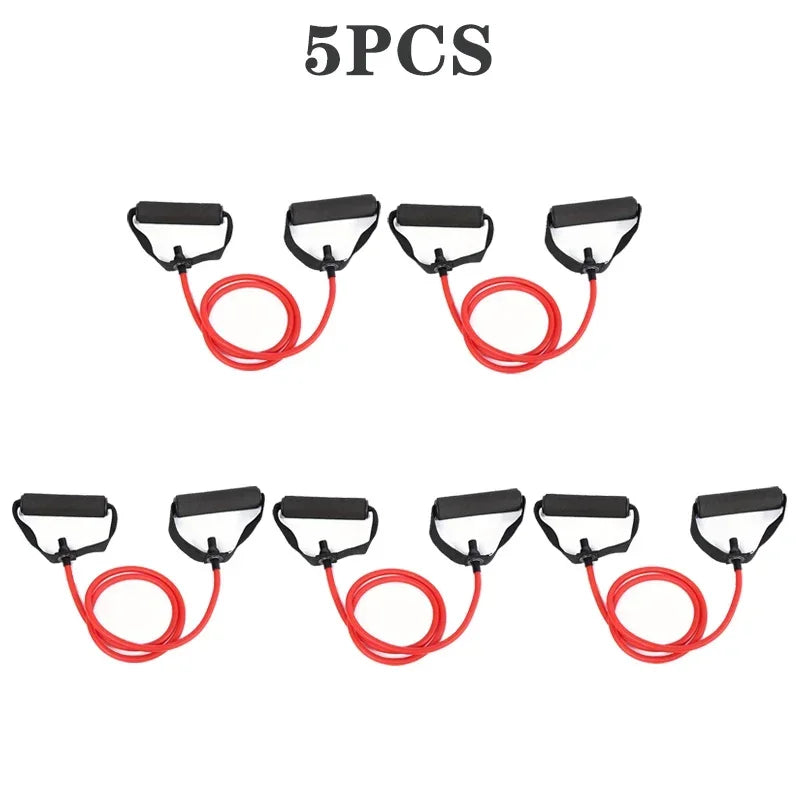 Resistance Bands With Handles, Exercise Bands For Men/Women, Strength Training Equipment At Home