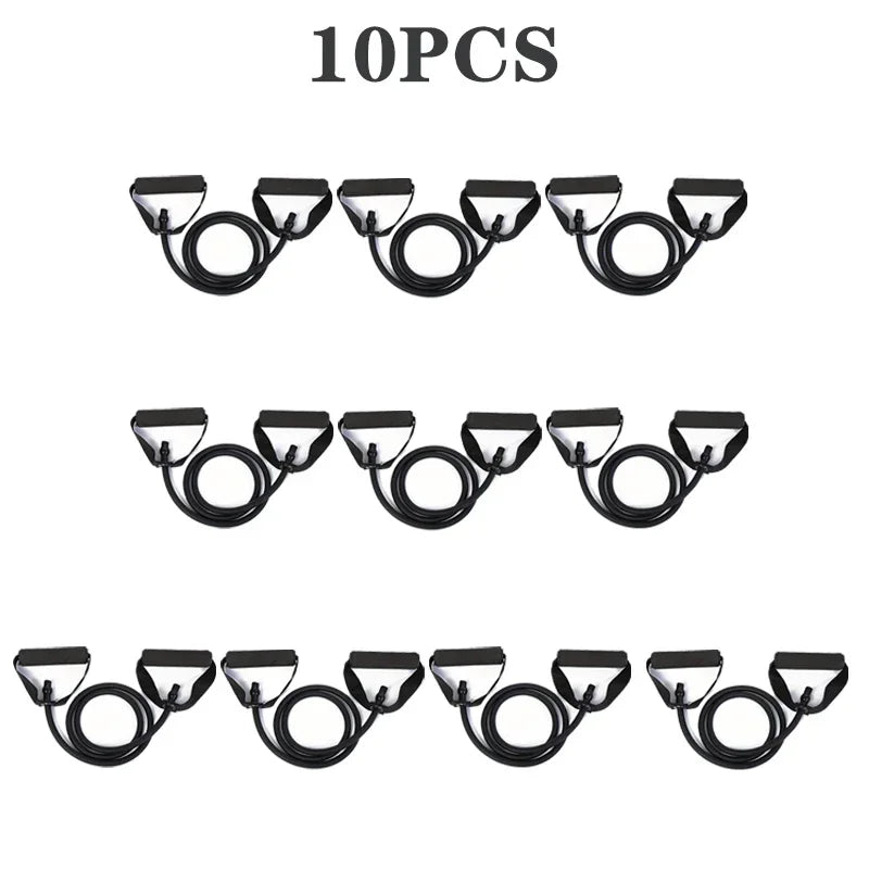 Resistance Bands With Handles, Exercise Bands For Men/Women, Strength Training Equipment At Home