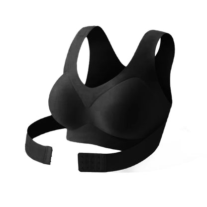 Front-Close Posture Bra with Cross-Back Support 💪