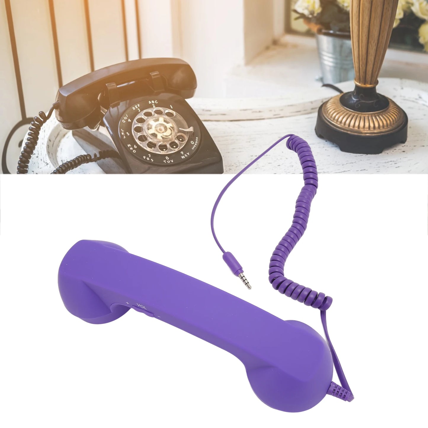 EchoRetro™ Bluetooth Call Handset