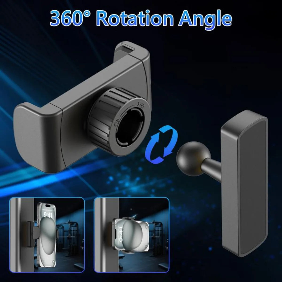 GymSnap™ Magnetic Phone Mount 🧲💪