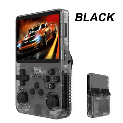 128G R36S Retro Handheld Video Game Console Linux System 3.5 Inch IPS Screen R35S Pro Portable Pocket Video Player 64GB Games
