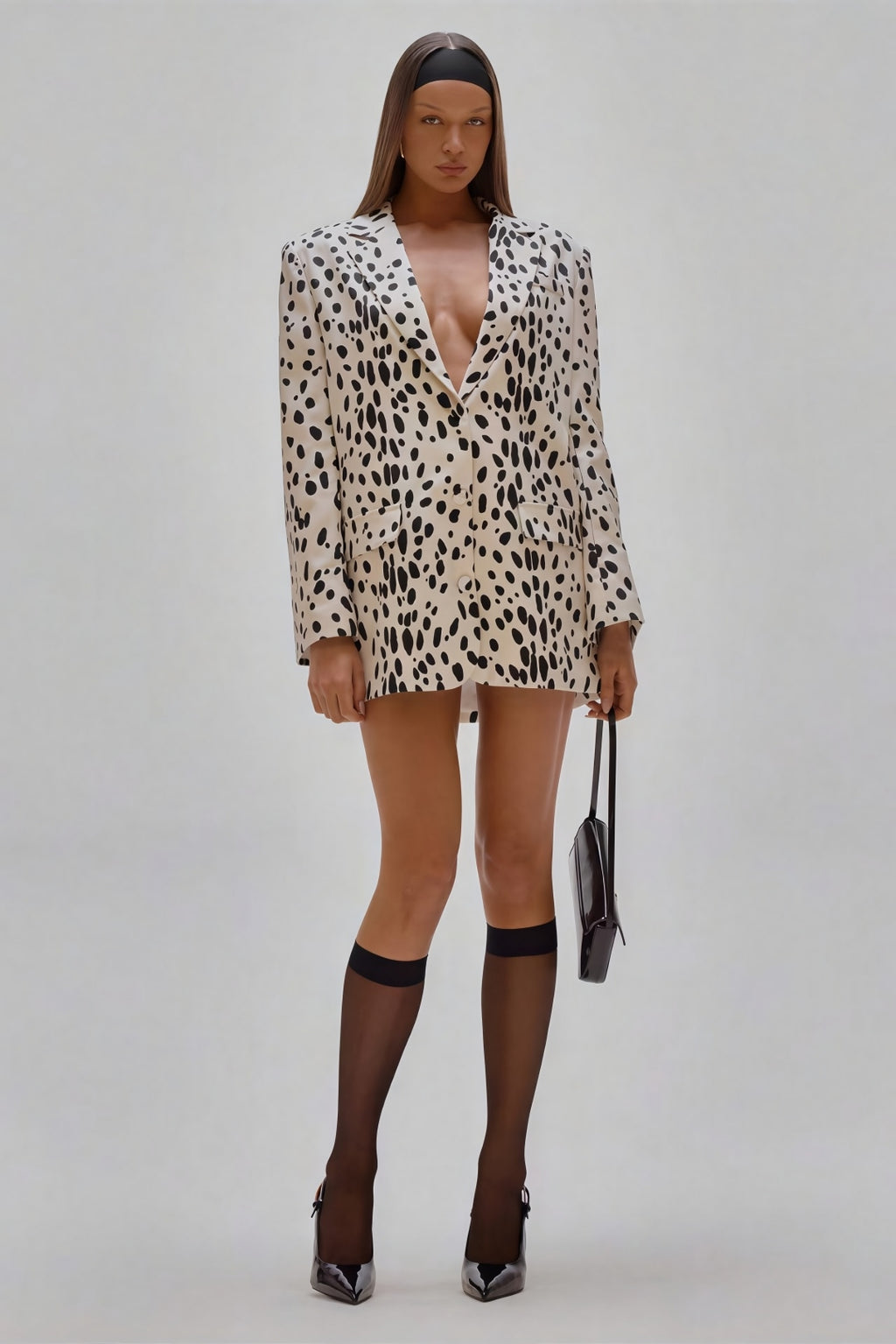 Marlene Spotted Blazer Dress