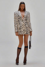 Marlene Spotted Blazer Dress