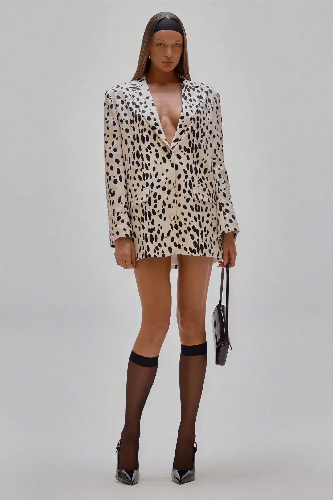 Marlene Spotted Blazer Dress