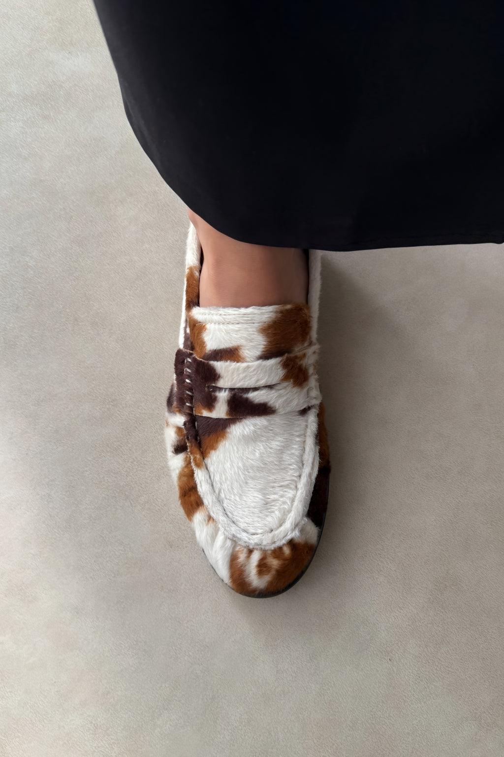 Milka Patterned Elegant Women's Ballet Flats