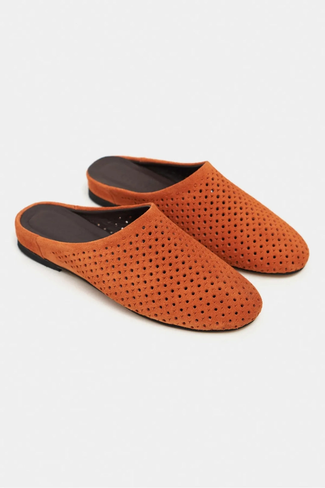 Liguria – Handmade Genuine Leather Flat Slide Sandals