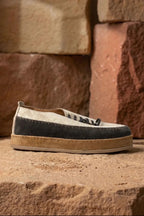 Cassian Two-Tone Leather Casual Sneakers – Beige & Brown