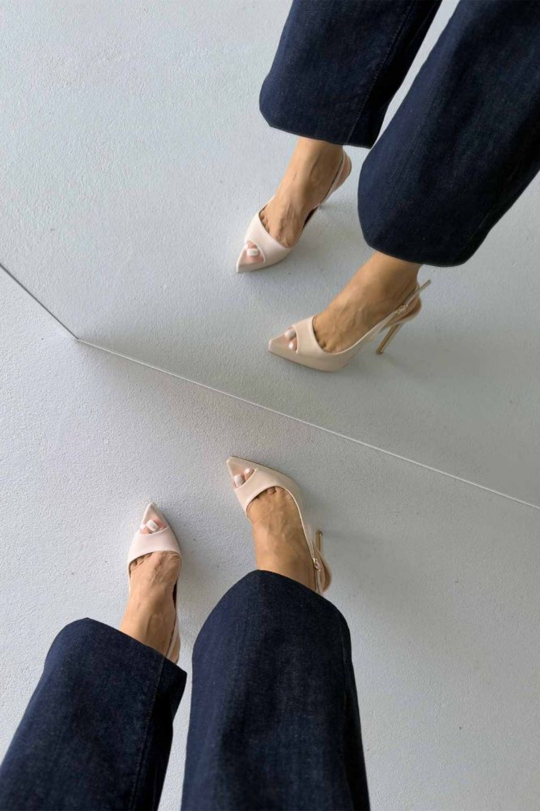 Heimdall Toka Detaylı 13 CM Platform Stiletto - Siyah