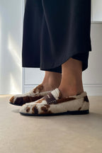 Milka Patterned Elegant Women's Ballet Flats