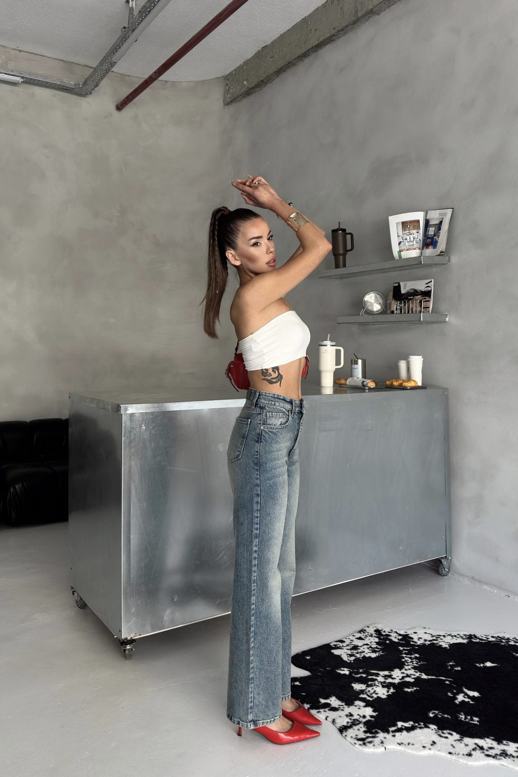 Mira Wide-Leg Premium Jeans