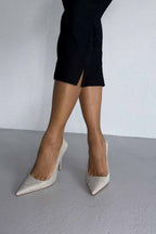 Monaco Crystal Dust Stiletto Pump