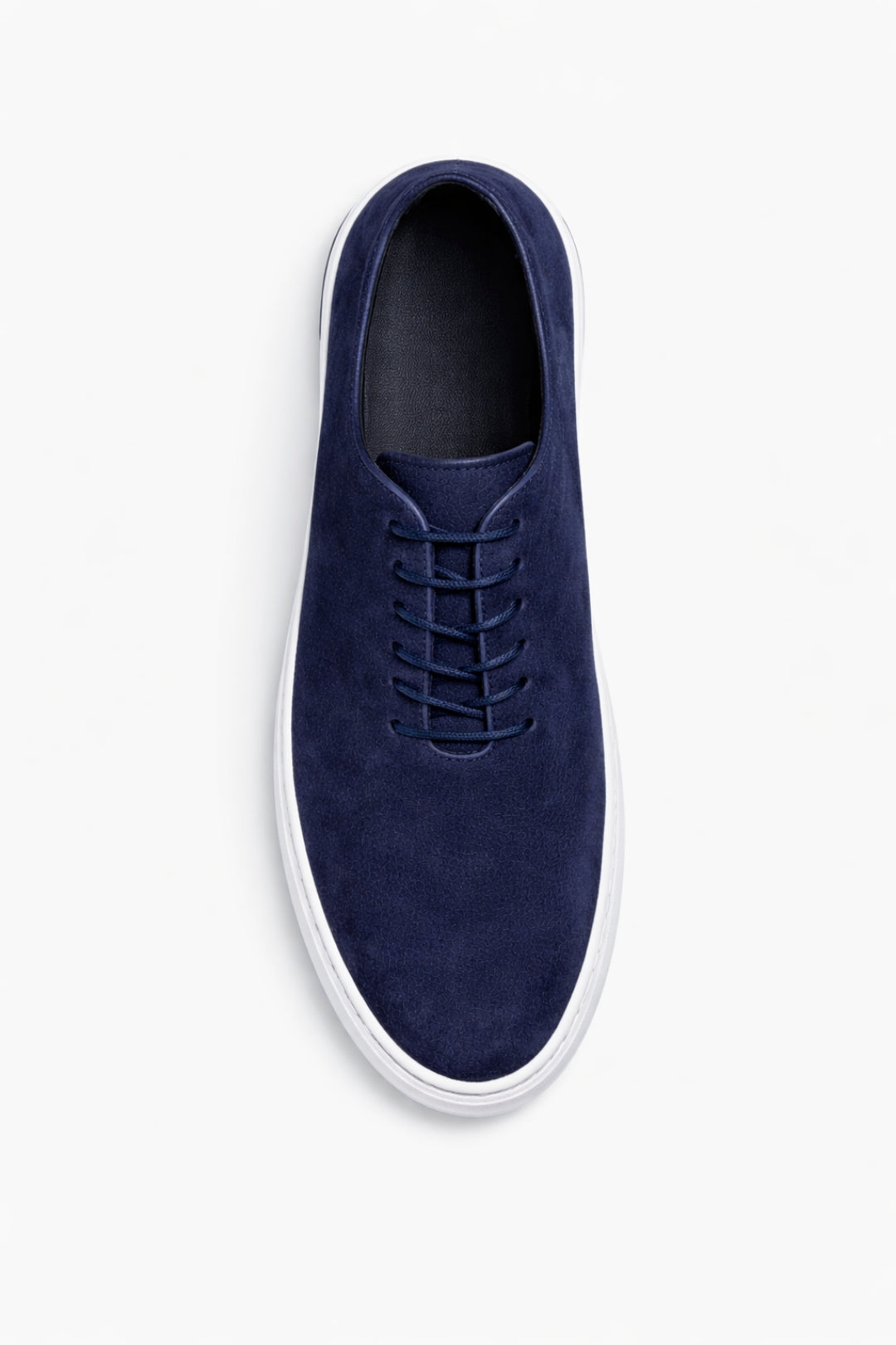 Lacivert Hakiki Süet Hafif Eva Taban Sneaker