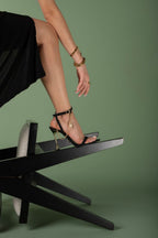 Laila Lock Charm Stiletto Sandal – Lilac