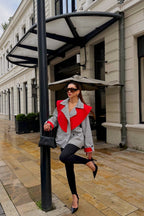 Averick Checked Water-Resistant Trench Coat