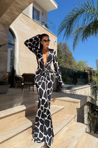 Noir Rose Sculpted Maxi Dress