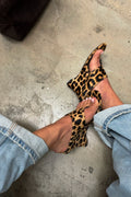 Moscow Leopard Wedge Mule Heels