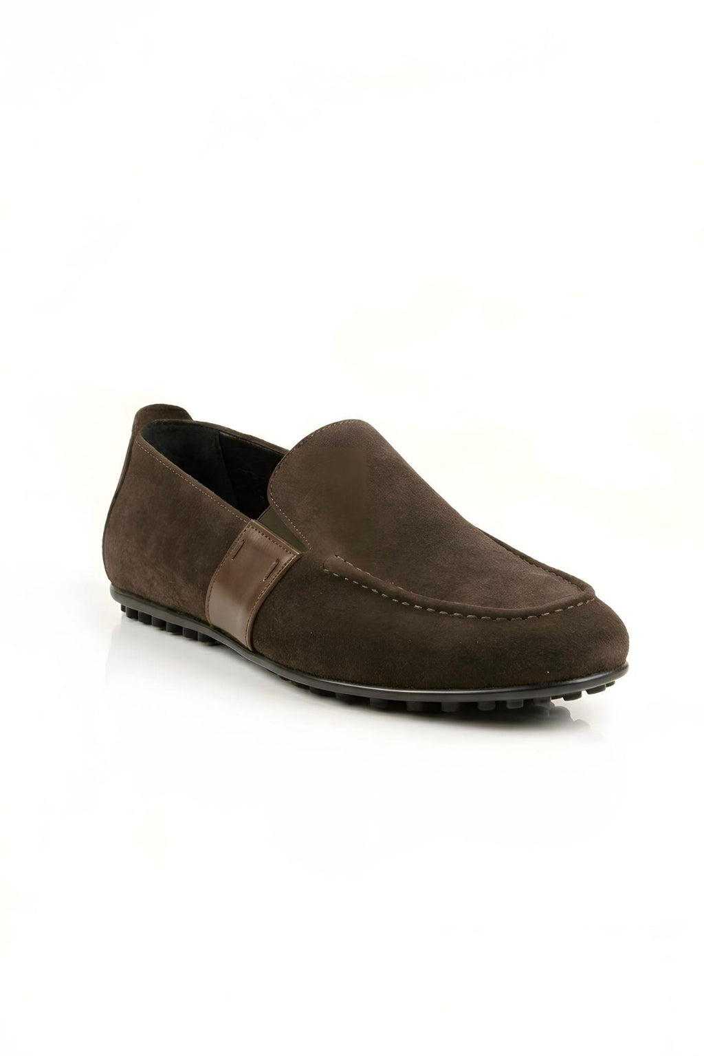 Kahverengi Hakiki Deri Ultra Esnek Loafer