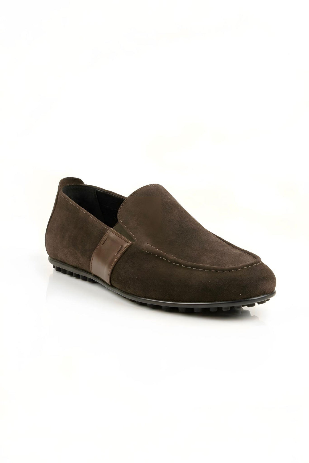 Kahverengi Hakiki Deri Ultra Esnek Loafer