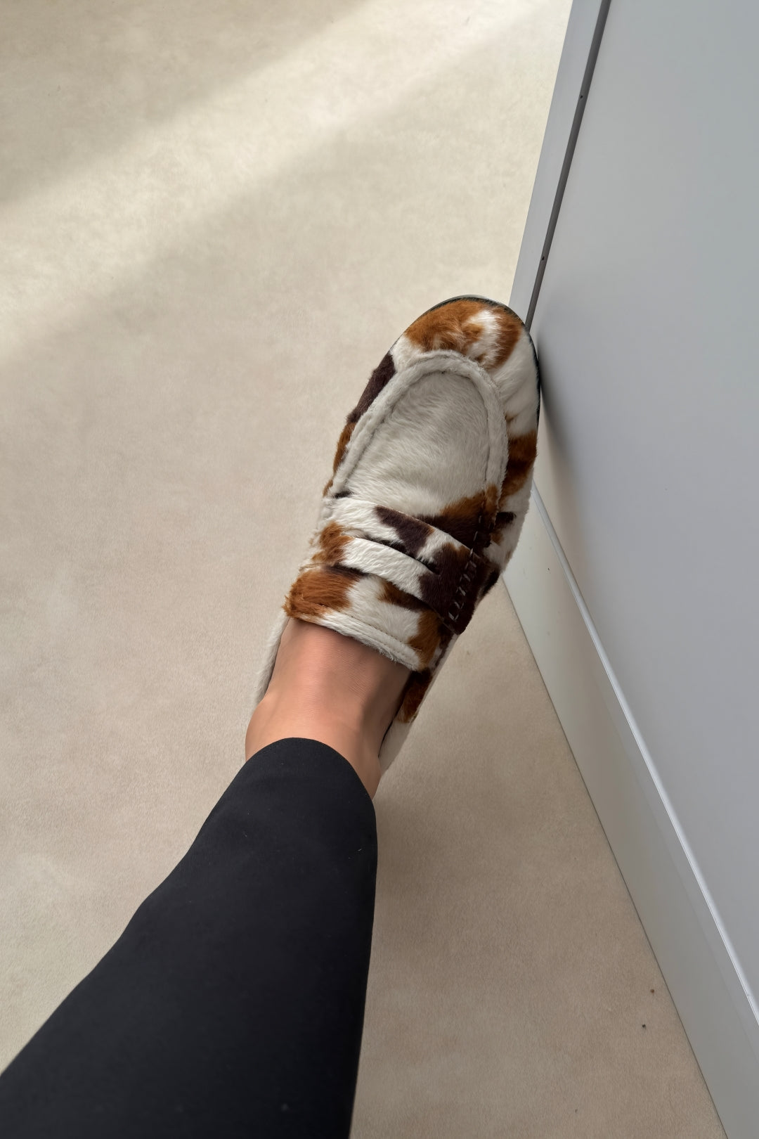 Milka Patterned Elegant Women's Ballet Flats