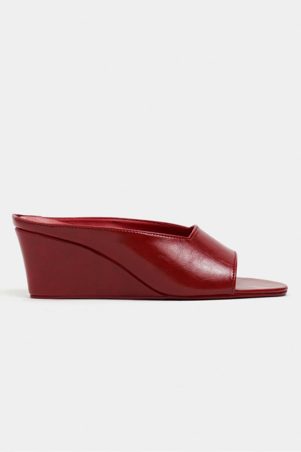 ALLISON Rustic Wedge Heel Slide Sandals for Women – 7 cm Comfort Heel