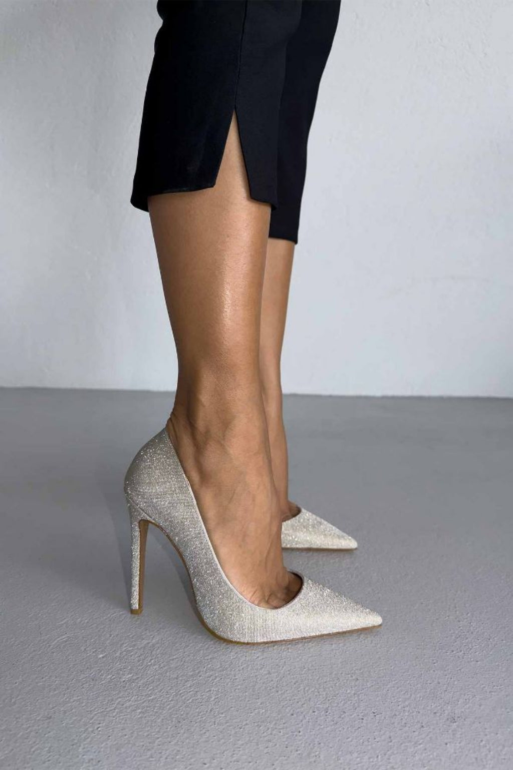 Monaco Crystal Dust Stiletto Pump