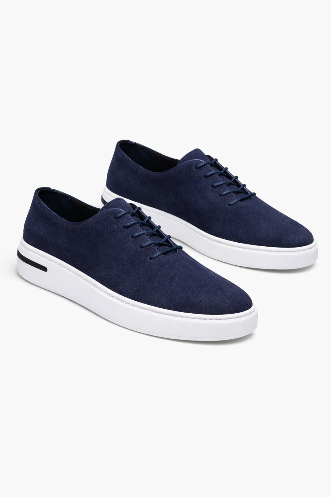 Lacivert Hakiki Süet Hafif Eva Taban Sneaker
