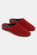 Liguria – Handmade Genuine Leather Flat Slide Sandals